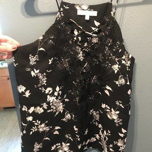 Nordstroms lace/strappy tank top